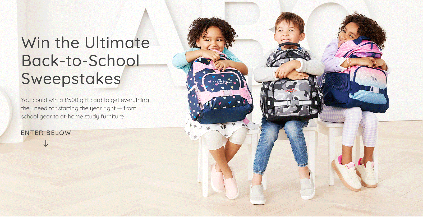 Gift Card Sweepstakes pottery barn kids UK